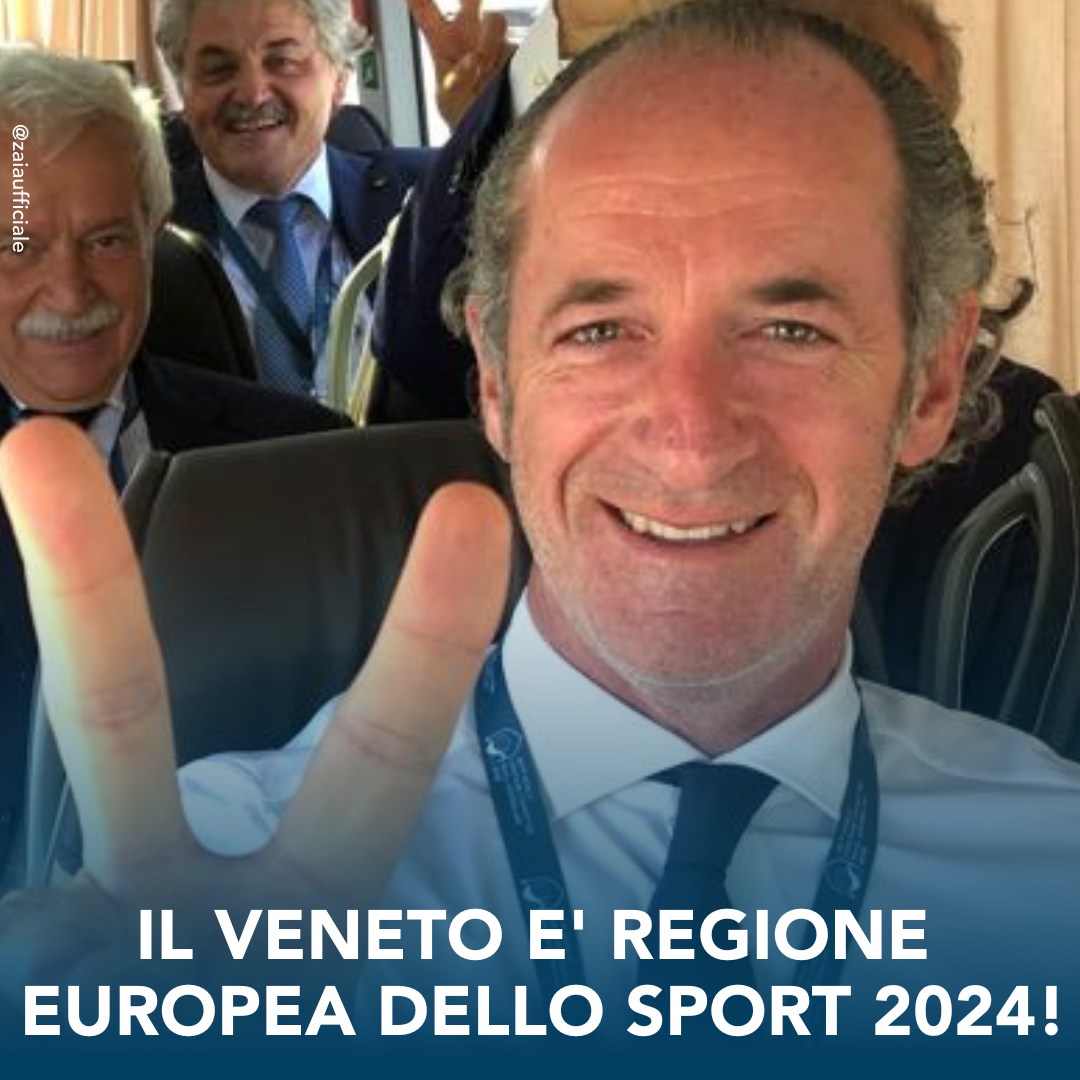 IL VENETO E UFFICIALMENTE REGIONE EUROPEA DELLO SPORT 2024 Radio   355473366 839581617523569 1409175891251592751 N 