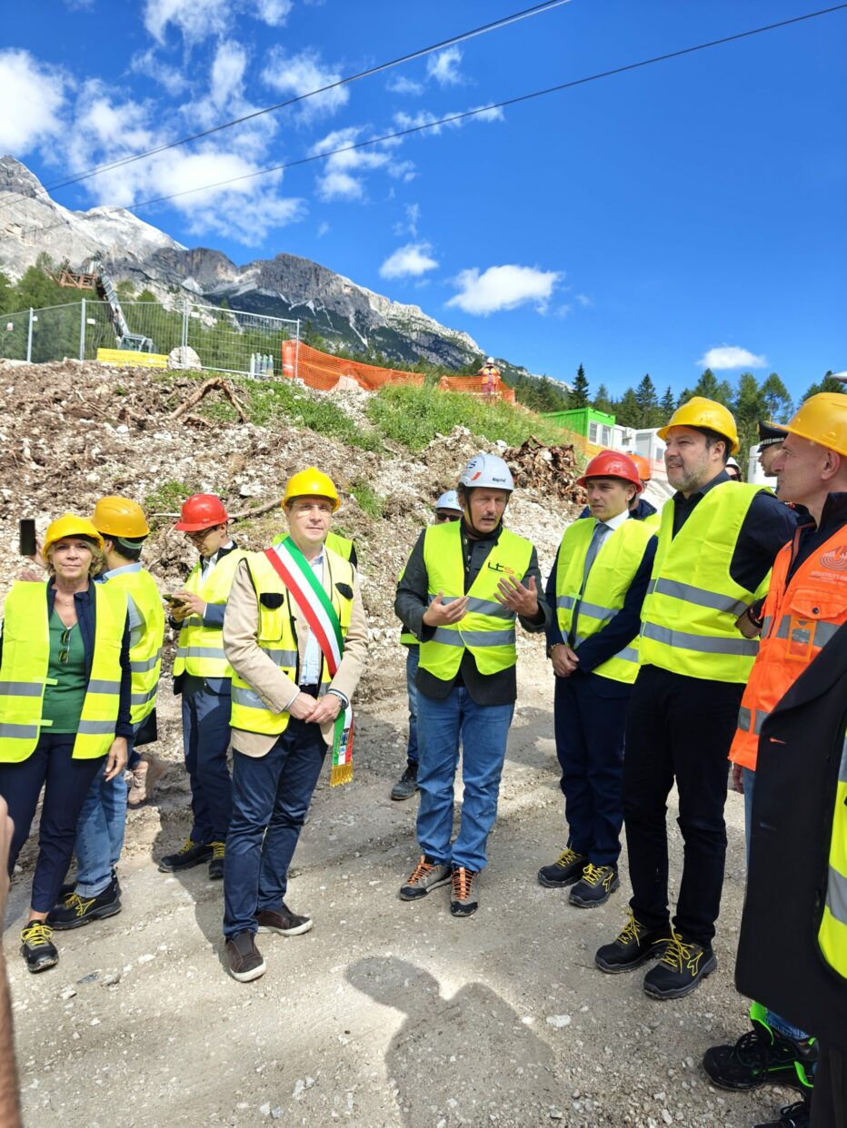 Comunicato stampa: Dichiarazioni del sindaco di Cortina d’Ampezzo Gianluca Lorenzi in occasione della visita del Ministro Salvini di giovedì 4 luglio