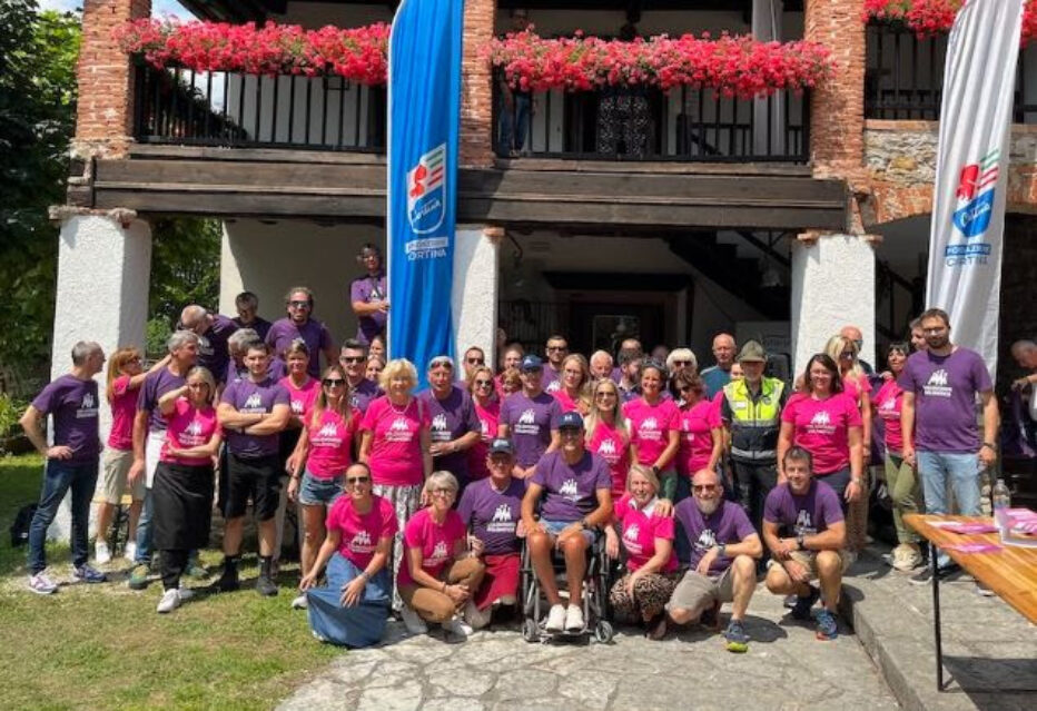 A BELLUNO LA FESTA DEI VOLONTARI DI FONDAZIONE CORTINA