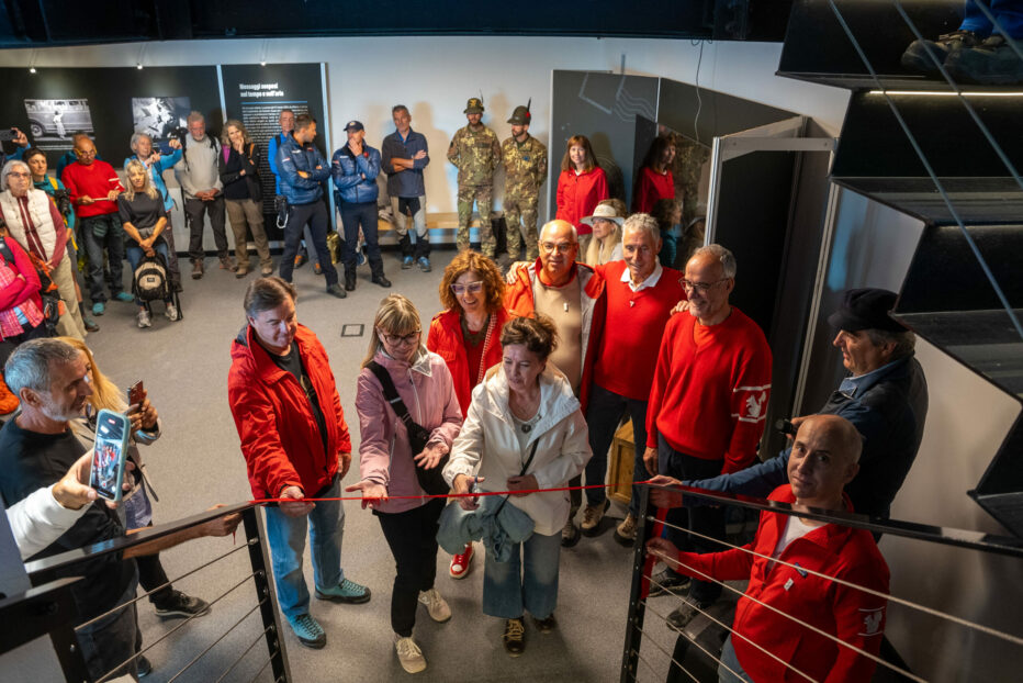 Al Lagazuoi EXPO Dolomiti, l’eredità di Lino Lacedelli in un percorso espositivo curato dagli Scoiattoli di Cortina d’Ampezzo