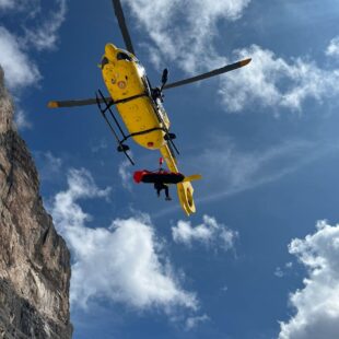 RECUPERATA ESCURSIONISTA IN FERRATA