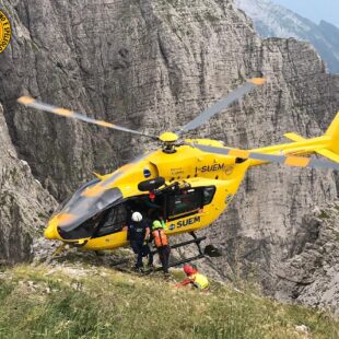 RECUPERATI DUE ESCURSIONISTI SULLA FERRATA CAPRIOLI