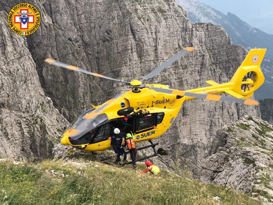 RECUPERATO IL CORPO SENZA VITA DI UN BASEJUMPER