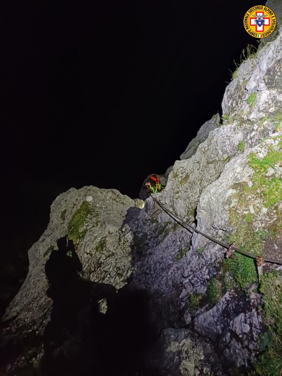 RECUPERATA COPPIA NELLA NOTTE IN VAL DI GARES