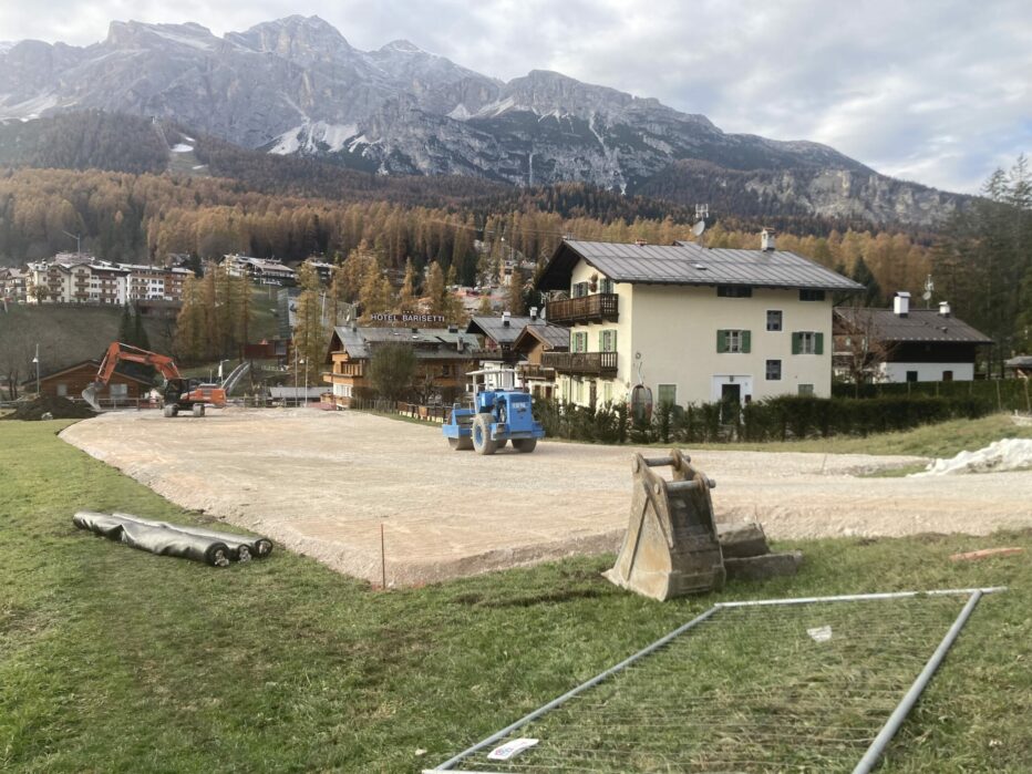 Cortina d’Ampezzo: nuovi parcheggi temporanei in vista della stagione invernale