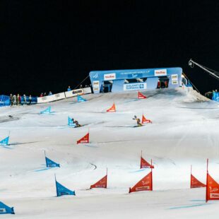 DIECI CANDELINE PER LA COPPA DEL MONDO DI SNOWBOARD DI CORTINA  D’AMPEZZO