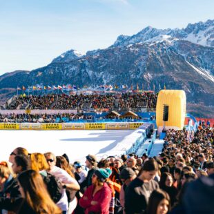 PARTE IL TOUR PER PROMUOVERE LA COPPA DLE MONDO DI SCI ALPINO FEMMINILE DI CORTINA D’AMPEZZO