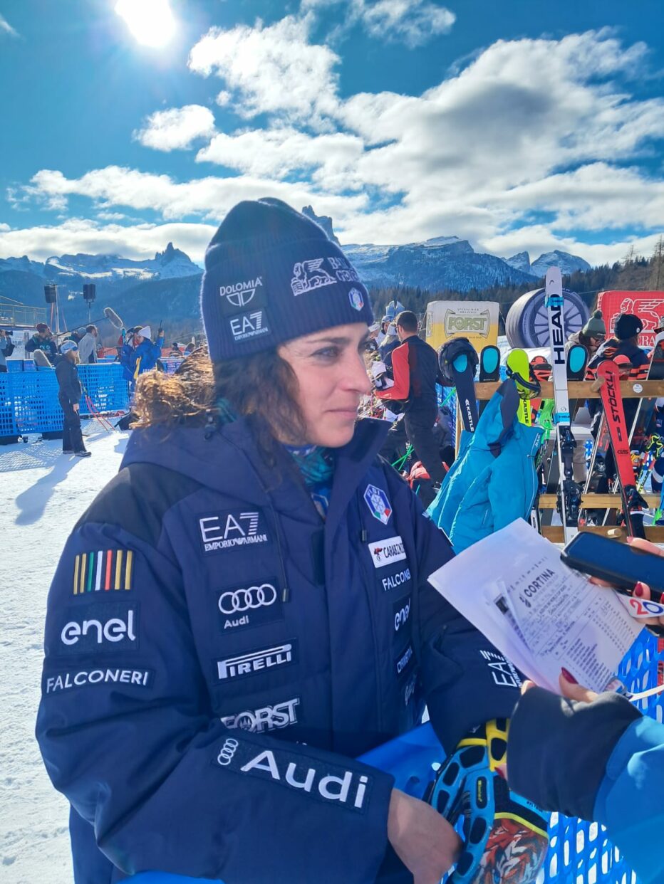 Brignone, Goggia, Delago: azzurre davanti a tutte nella prima prova della DH di Cortina