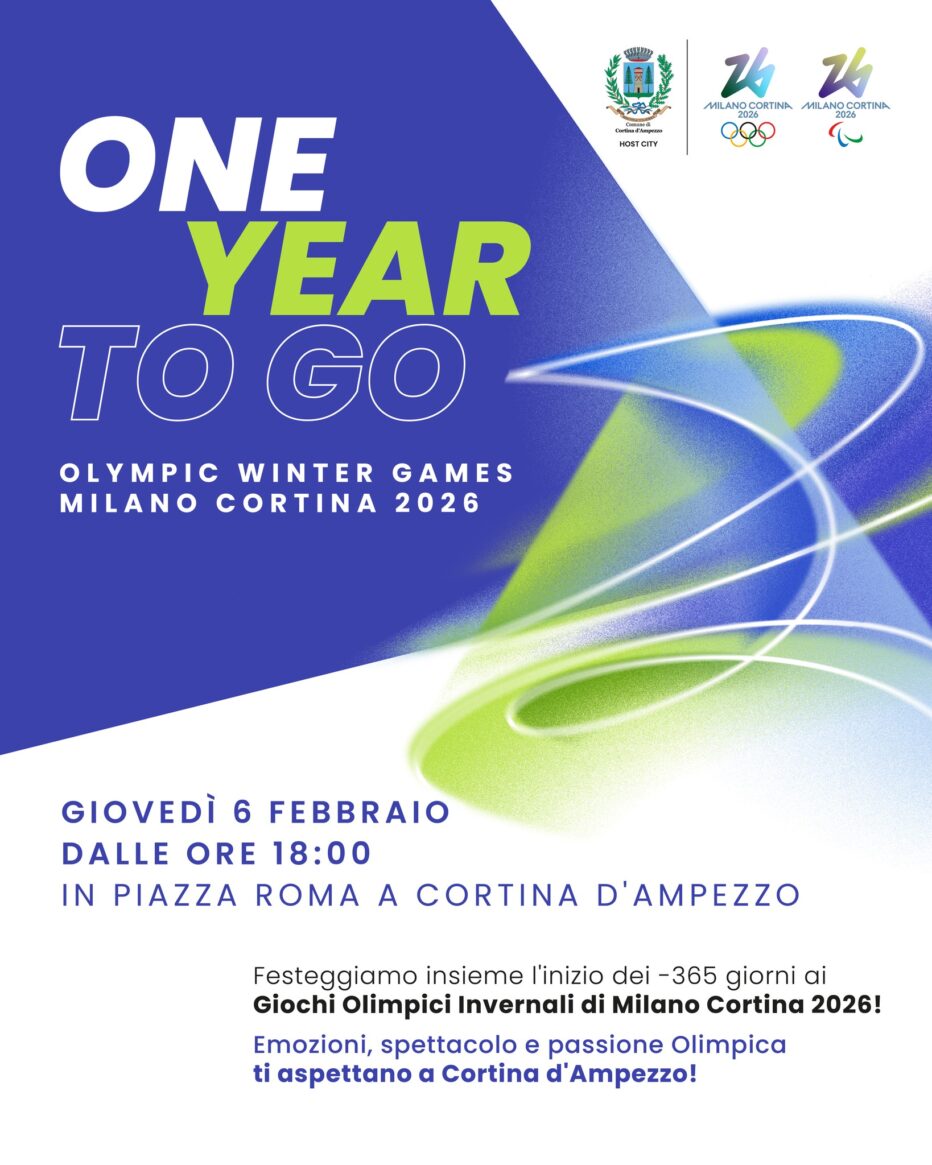 MILANO CORTINA 2026 CELEBRA IL “ONE YEAR TO GO”