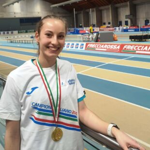 Elena Nessenzia tricolore sui 60 ostacoli Promesse indoor