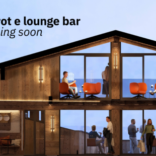 Apre “The Roof Cortina Bistrot & Lounge Bar”, al quarto piano de La Cooperativa di Cortina