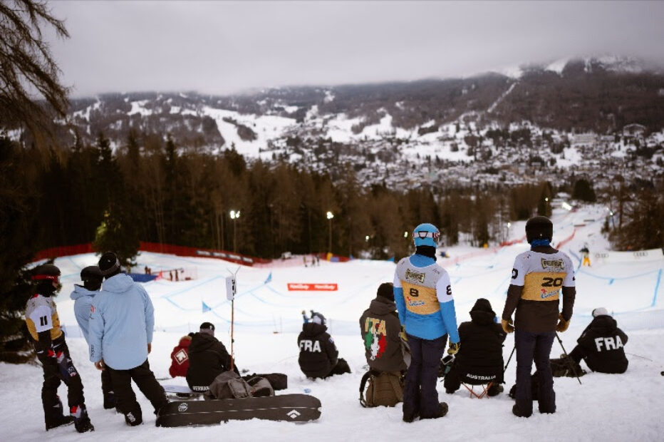 TRA UNA SETTIMANA LA QUARTA EDIZIONE DELLA COPPA DEL MONDO DI SNOWBOARD CROSS DI CORTINA D’AMPEZZO